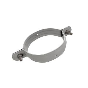 Хомут для крепления труб водосточной системы (белый)